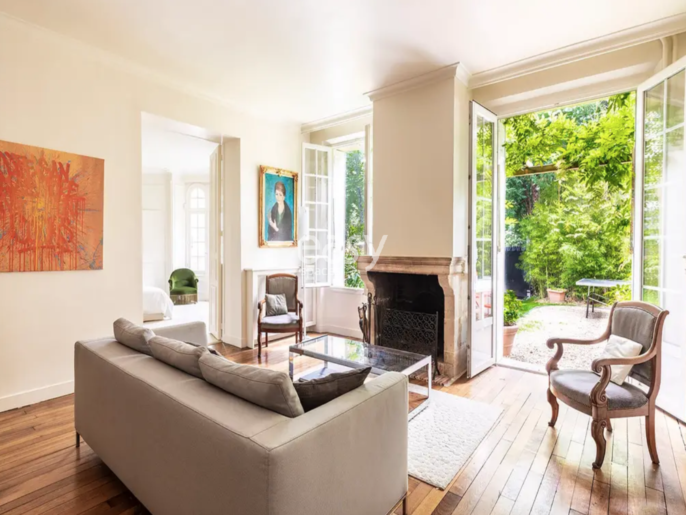 appartement avec jardin pour tournage paris